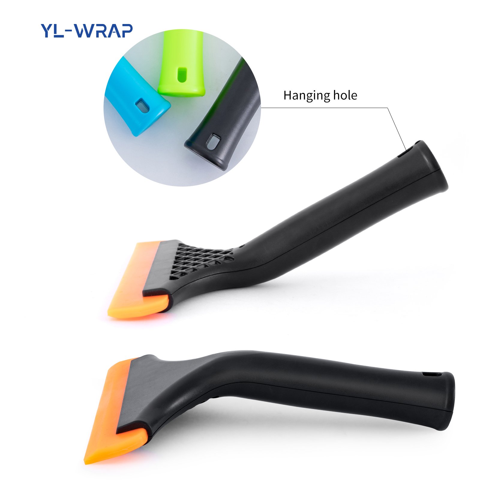 Water removal Scraper Car Window Tint Tool Windshield Collect Water Silicon Scraper Tool Rubber Squeegee for Auto Film Wrapping