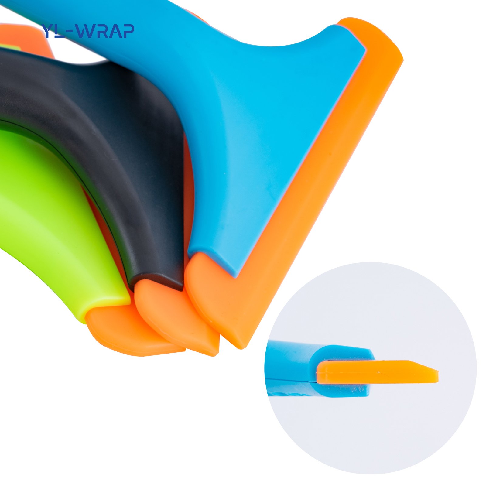 Water removal Scraper Car Window Tint Tool Windshield Collect Water Silicon Scraper Tool Rubber Squeegee for Auto Film Wrapping