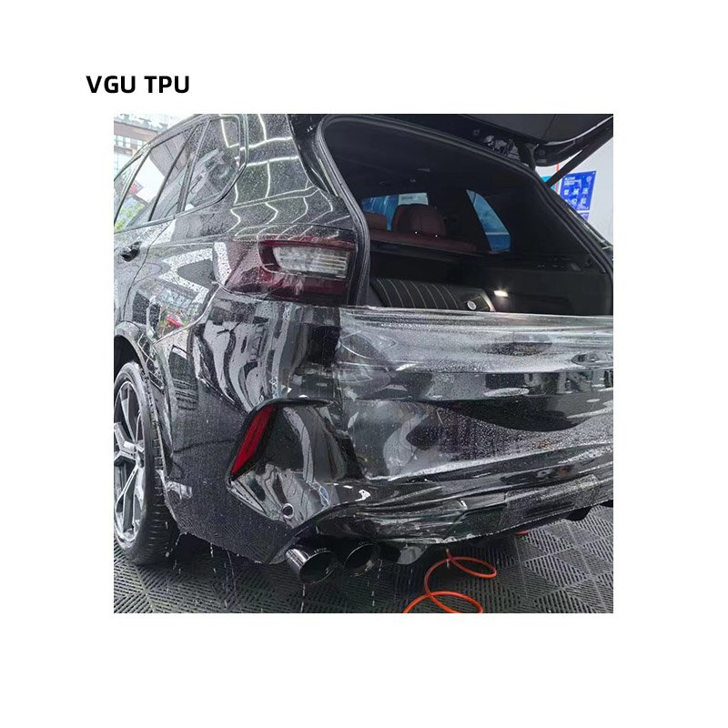VGU Glossy Transparent PPF TPU 7.5MIL Car Paint Protection Film Anti Yellowing Ashland Glue UV Proof Body Instant Repair Small