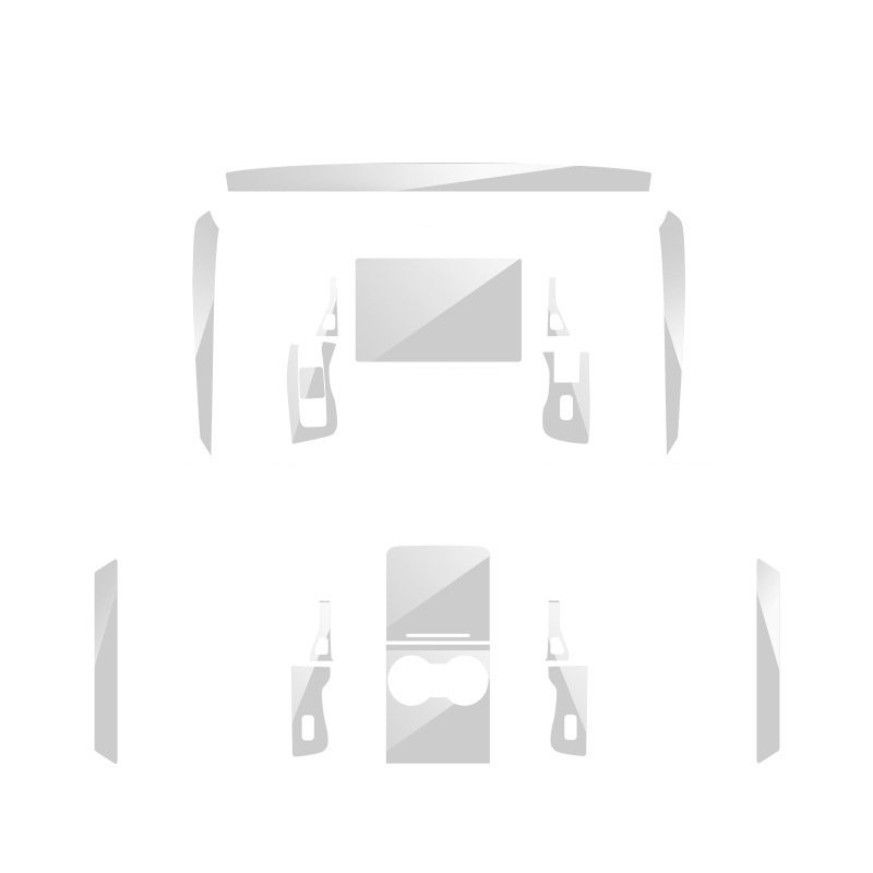 Car Interior Film Transparent Tpu Ppf Paint Protective Sticker Anti-Scratch For Car Body