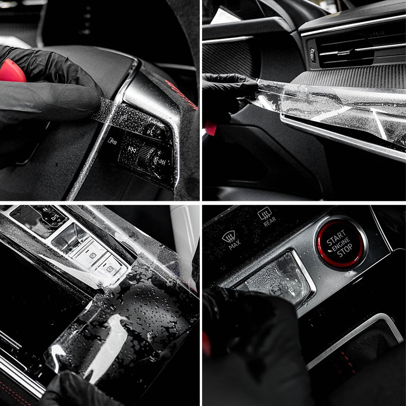 Car Interior Film Transparent Tpu Ppf Paint Protective Sticker Anti-Scratch For Car Body