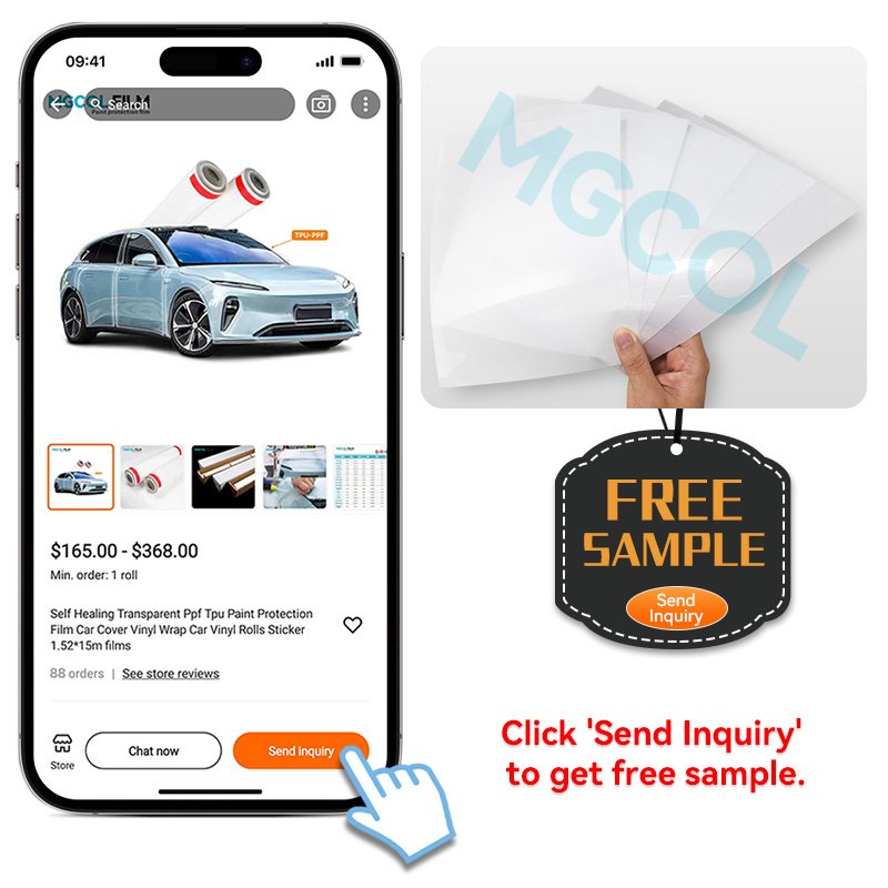 Self Healing Transparent Ppf Tpu Paint Protection Film Car Cover Vinyl Wrap Car Vinyl Rolls Sticker 1.52*15m films