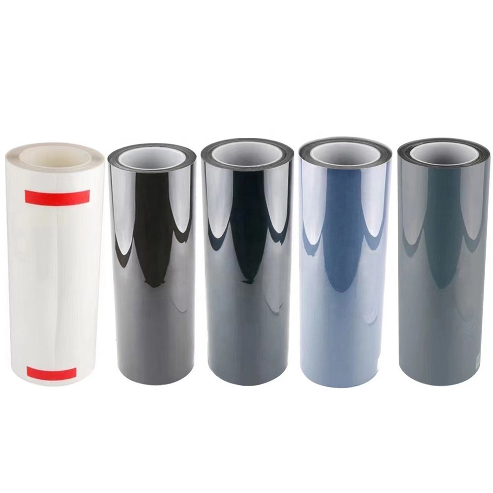 Clear Car Wrap Film Covering Car Light Smoke Black Headlight Style Wash Light Led Soft Film Station Tint Film Car Tail