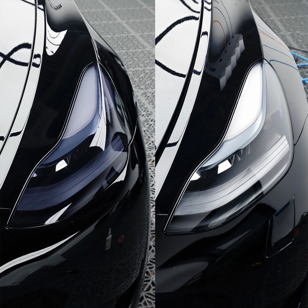 Clear Car Wrap Film Covering Car Light Smoke Black Headlight Style Wash Light Led Soft Film Station Tint Film Car Tail