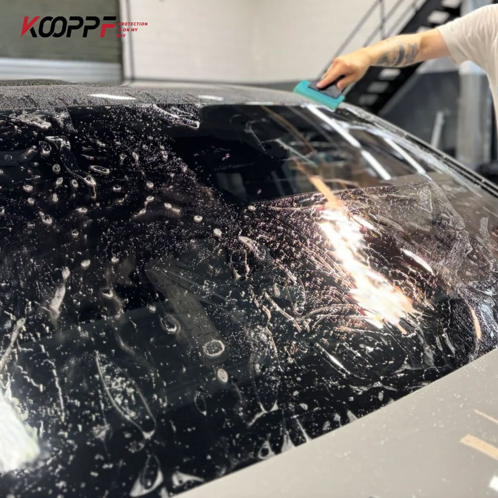 Professional Factory Infrared Proof Car Film Window Tint Windshield Protection Film TPU Car Windshield Protective Film