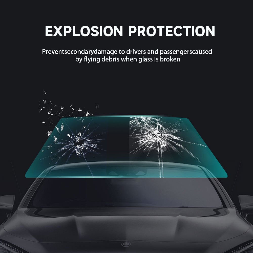 Professional Factory Infrared Proof Car Film Window Tint Windshield Protection Film TPU Car Windshield Protective Film