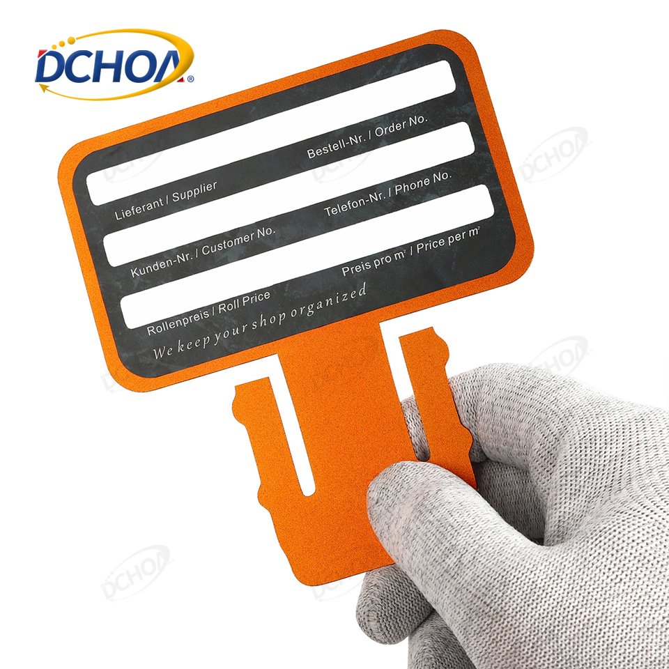 DCHOA Sign Marking 2'' 3'' Media Card Vinyl Roll Window Tint Film Storage Labeling Card For Car Film Rolls
