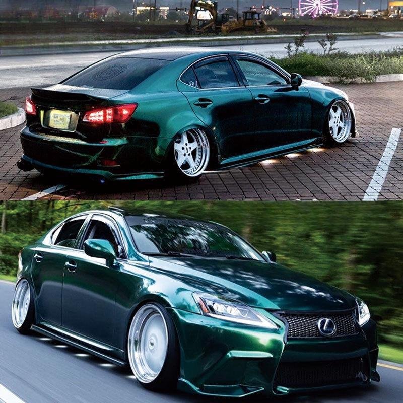 Color Change Anti water spot Car Super bright metallic emerald green Tpu Car Film Protection For Cars PPF