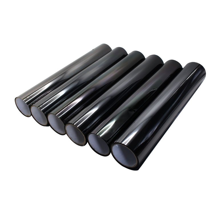 1PLY Dyed Window Film For Car 1*30M VLT 1% Ultra Black Solar Film Tint Window Film