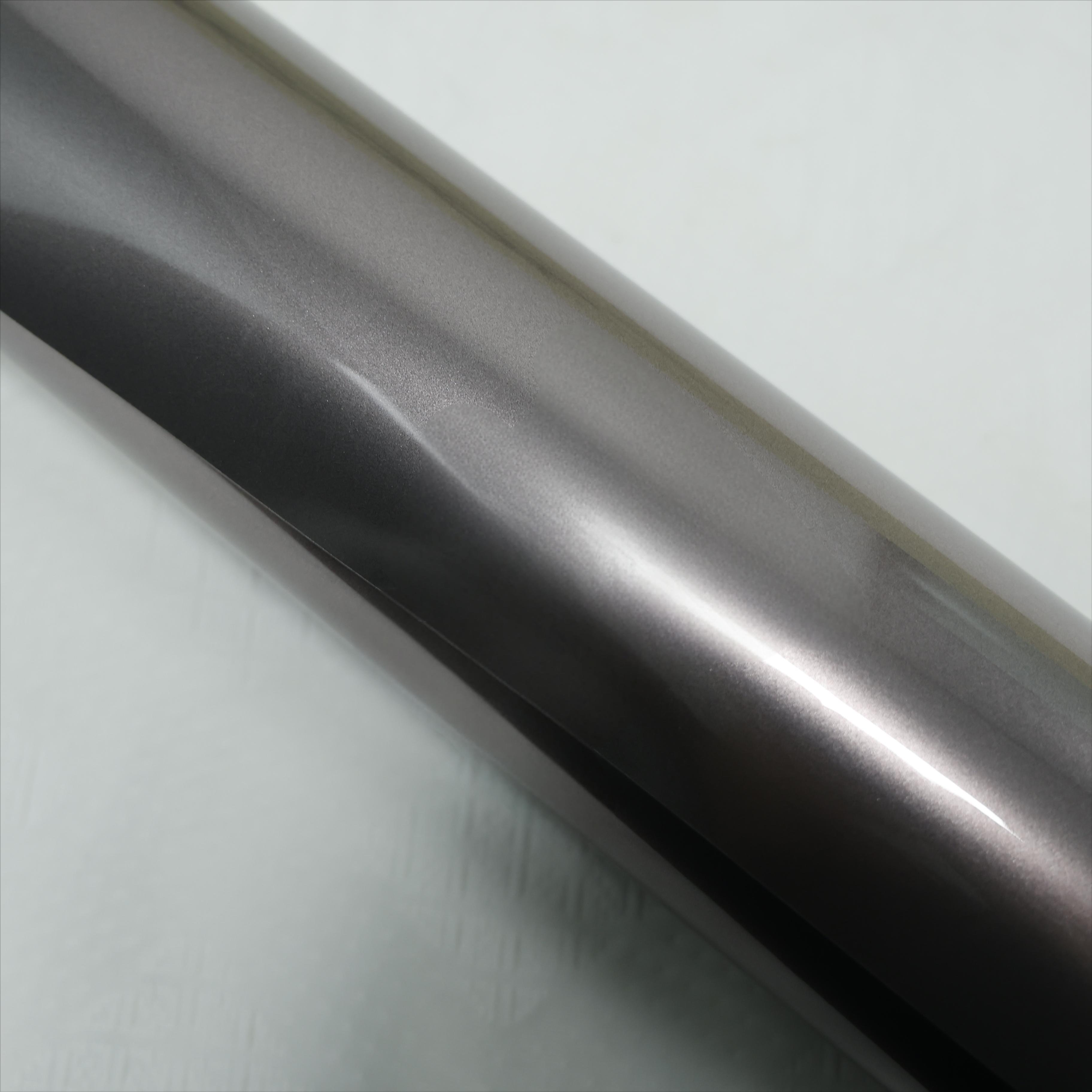 Self-healing Glossy HIGHCOOL Anti Scratches 6.5mil PVC Car Wrap Film Super iced berry powder Full Tint Color Changing Car Film