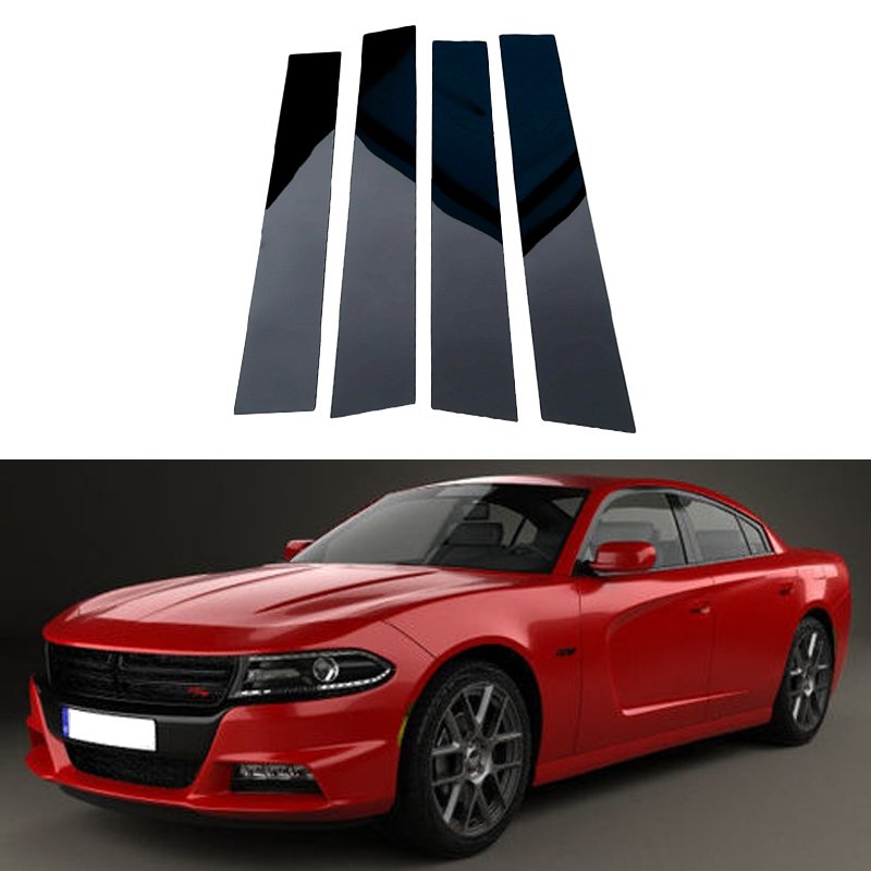 Suitable for Dodge Charger 2011-2023 2022 2021 TPU transparent protective film exterior window BC center pillar sticker