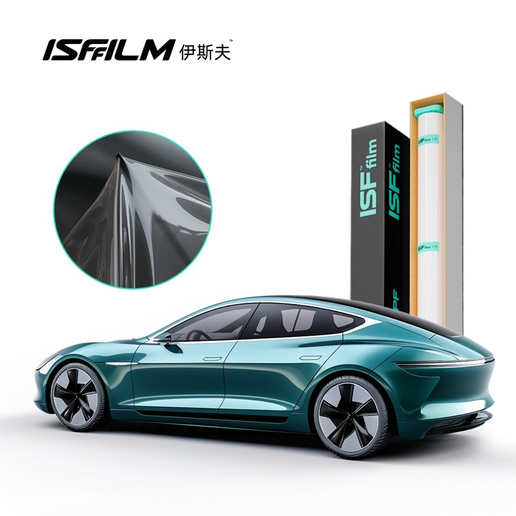 ISF 10 Years Free Sample Anti Scratch vehicle Auto hydrophobic Sand Proof Car self-healing surface protection film TPU PPF