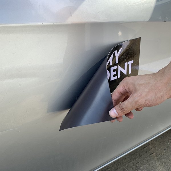 Custom die cut magnetic car Vehicle Bumper stickers Magnet Sticker car door magnet car sticker