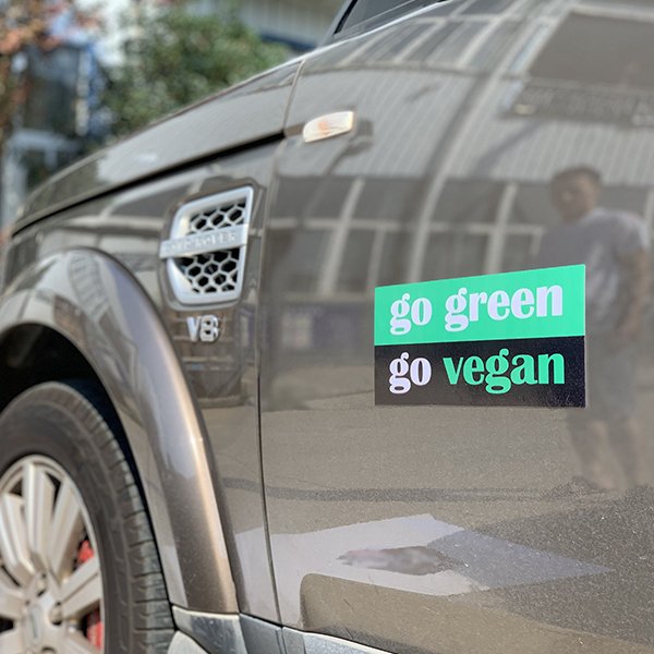 Custom die cut magnetic car Vehicle Bumper stickers Magnet Sticker car door magnet car sticker