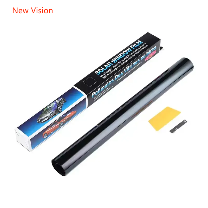 Self Adhesive PET Black 5%VLT 0.5X3M Window Tint Car Glass Sticker Heat Insulation Car Windshield Window Film