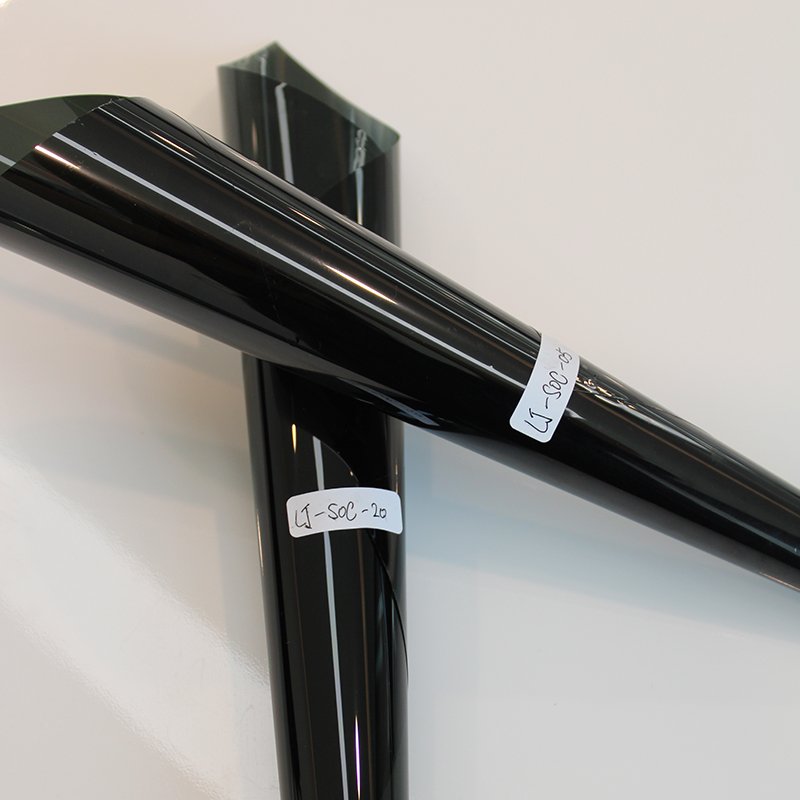 NKODA 1.52*30m UV Blocking Factory Price vehicle carbon Solar Control window car tint Chip Dyed Film papel polarizado