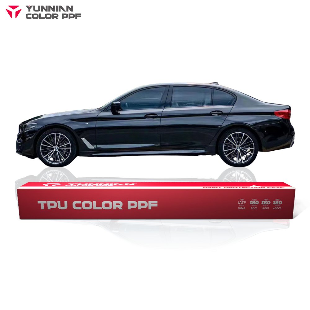 OEM Hot Sales Black Glossy TPU Color PPF Car Wrapping Film self healing Anti scratch Paint Protection Film Wrap Car Film