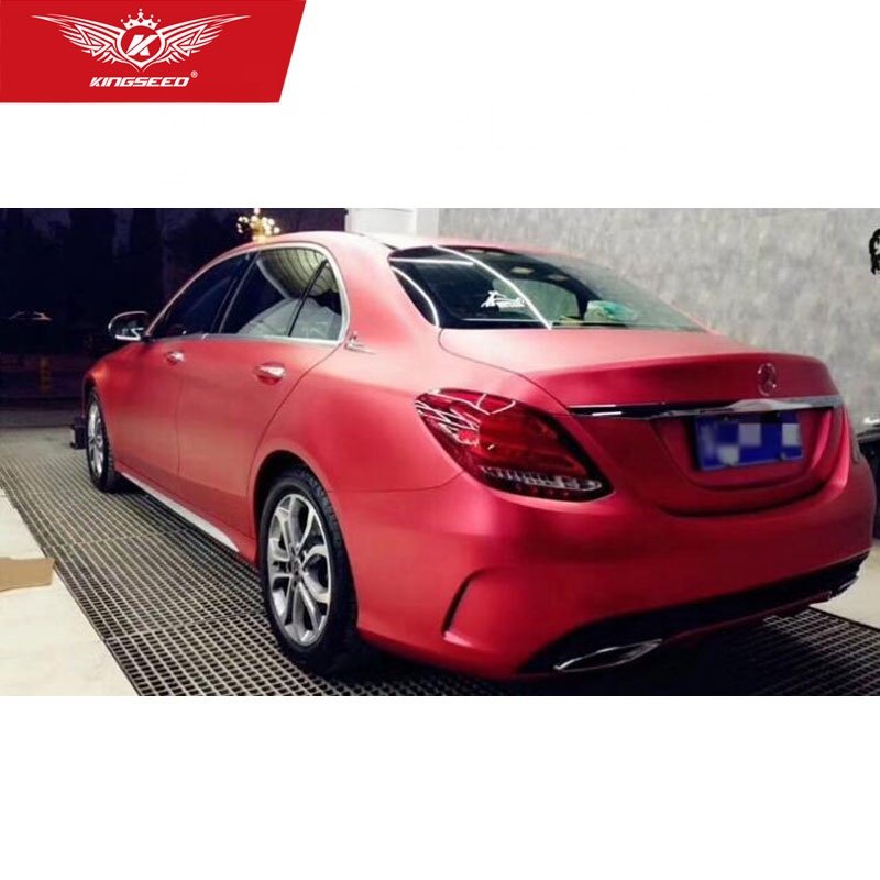 Pvc vinyl sticker red car protection film