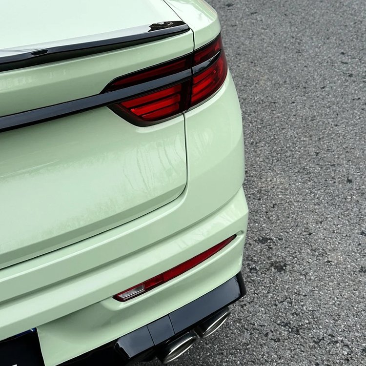 Crystal Khaki Green Car Vinyl Wrap Air Bubble Free Pet Car Film With Factory Price Color-Changing Function Auto Body Stickers