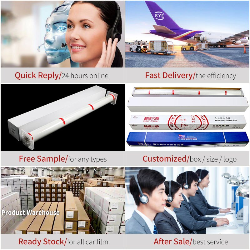 10 Years Warranty USA Korea Quality Self Healing Polyurethane Film Car Protective Film Roll TPU PPF Paint Protection Film