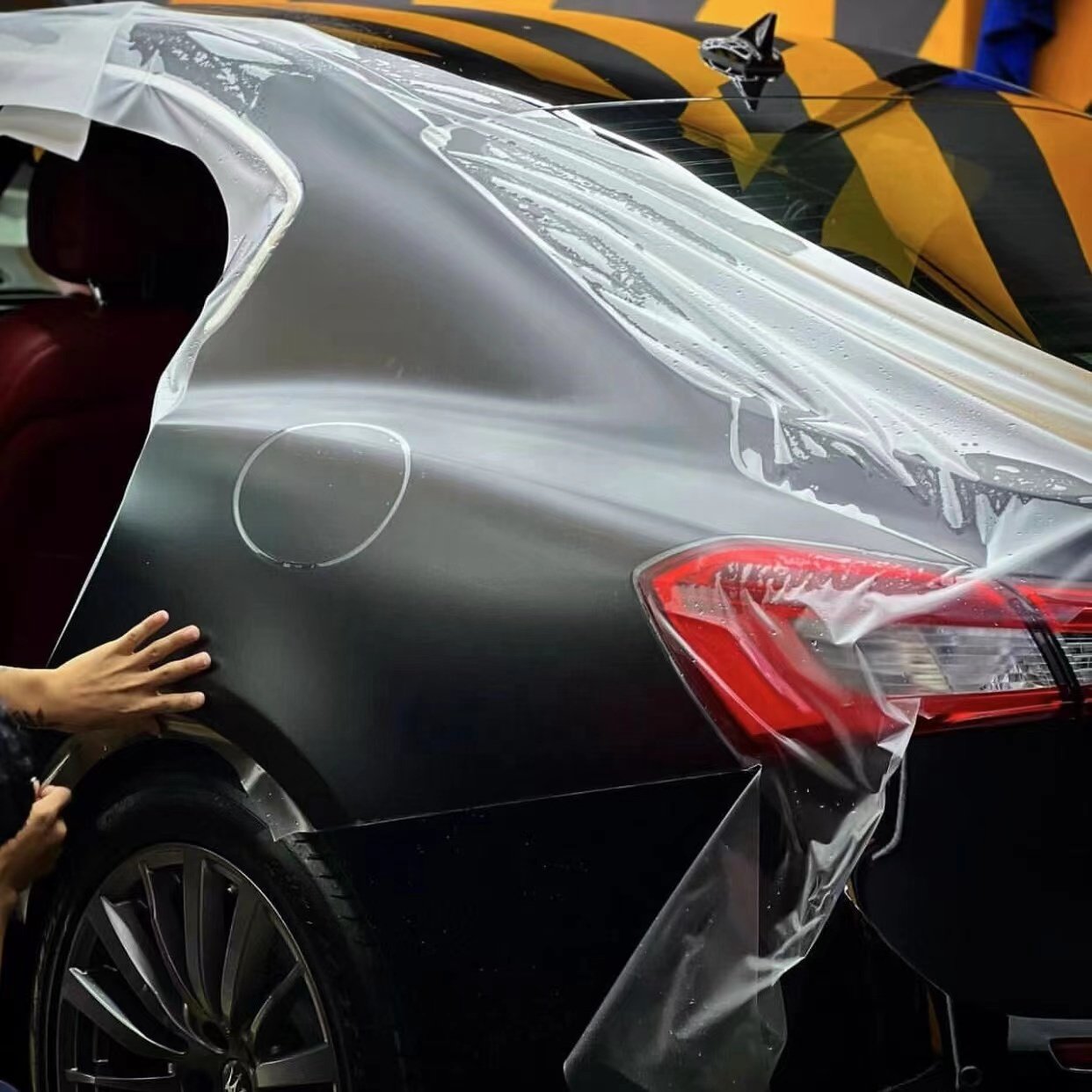 Hydrophobic Ability Film Matte PPF Heat Self Healing TPU 7.5mil 8.5mil OEM Transparent Car Body Film Body Stickers 7 Years