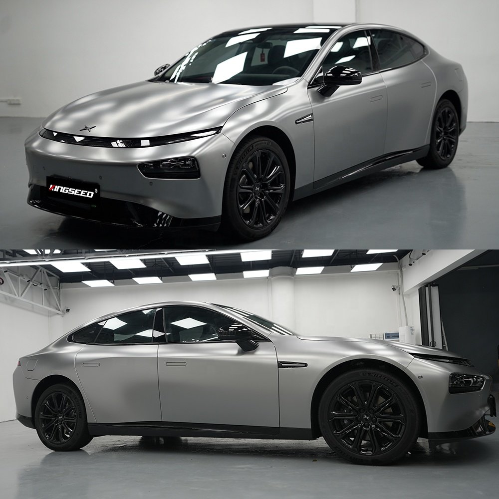 Electric light metal car vinyl sticker wrapping car body anti fading car wap vinyl film sheet roll