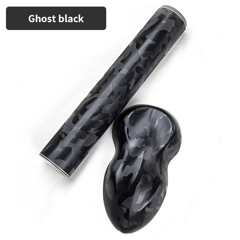 Wholesale Factory Vinyl Wraps Car Body Sticker Carbon Fiber 3D Pattern Camouflage Camo Ghost Black Car Wrap Vinyl Film