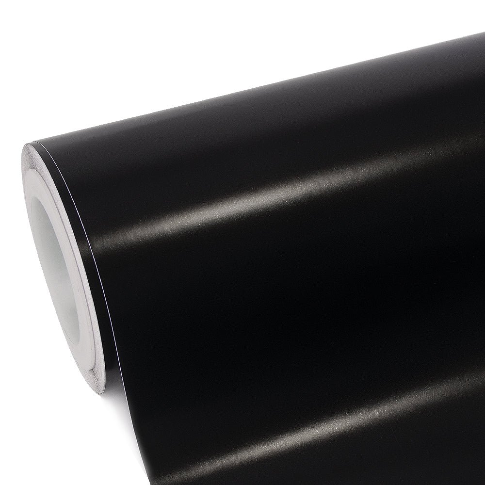 Retail HIGHCOOL EM-107 6.5mil PVC Car Wrap Film Self-Healing Pearl Metal Black Full Body High Gloss Tint Color Changing Car Film