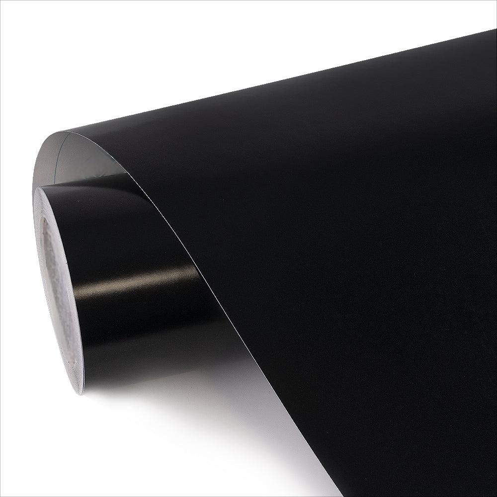 Retail HIGHCOOL EM-107 6.5mil PVC Car Wrap Film Self-Healing Pearl Metal Black Full Body High Gloss Tint Color Changing Car Film