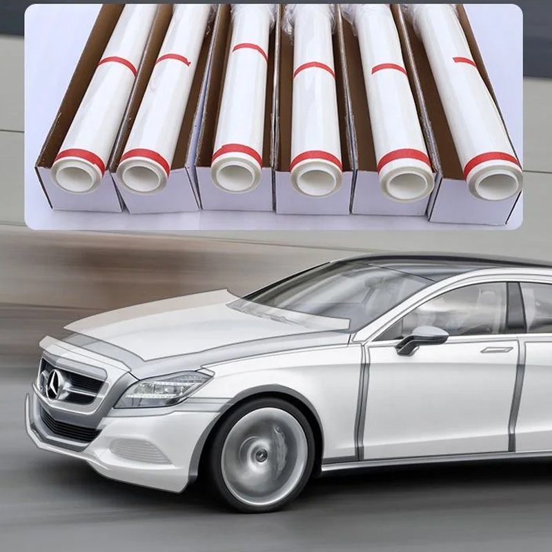 Custom Car Wrapping TPU Anti-Yellowing Ppf High Temperature Resistance No Degumming Car Body TPU Film Paint Protective Film