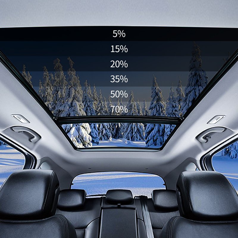 USA quality high heat rejection solar car window film UV rejection film nano ceramic car tinted window film solar