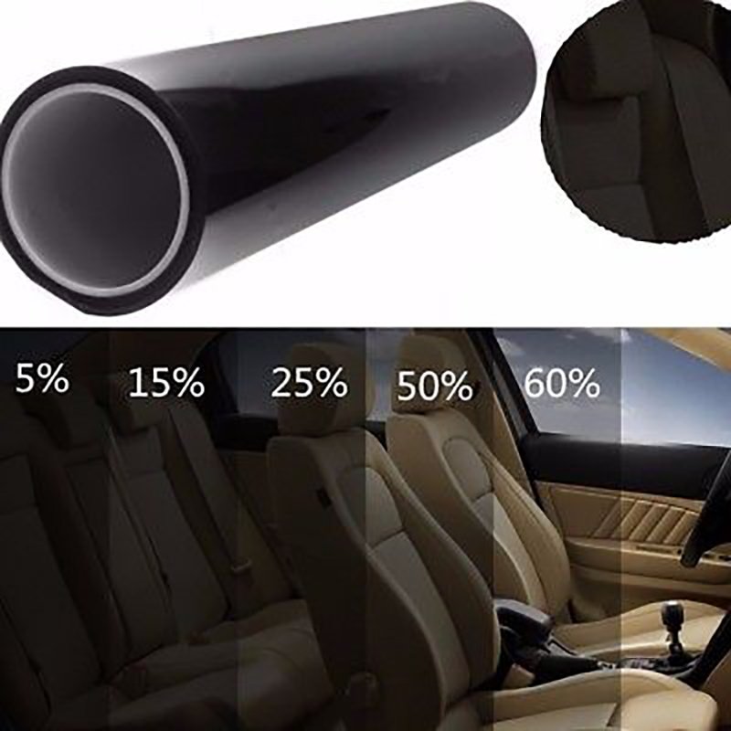 Factory Price 3m Automotive Film Solar control black polyester film polarized window sticker for car window glass