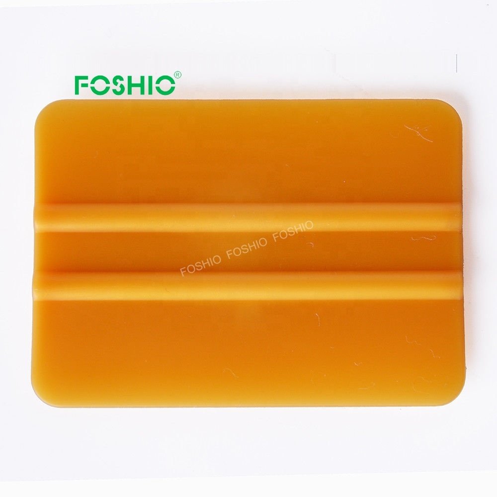 Vinyl Squeegee wholesale Gold Squeegee in 4 Inch for Car Vinyl Scraper Decal Applicator Tool