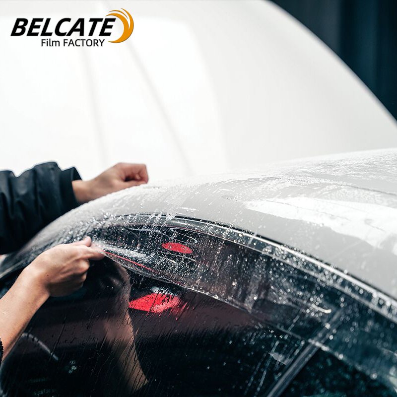 Manufacturer wholesale self adhesive auto ppf paint protection self healing motorcycles full body sticker hydrophobic car film
