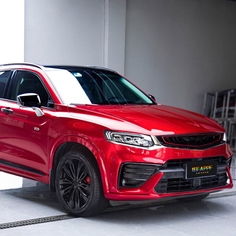 Best Quality Ppf Paint Protective Glossy Color Changing Film Super Bright Metal Soul Red For Car Body