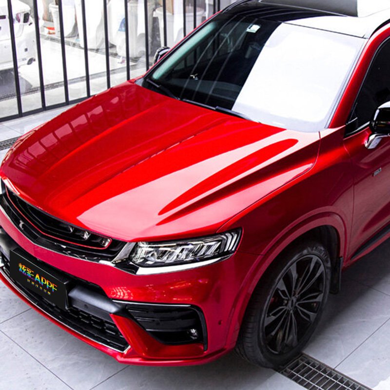 Best Quality Ppf Paint Protective Glossy Color Changing Film Super Bright Metal Soul Red For Car Body