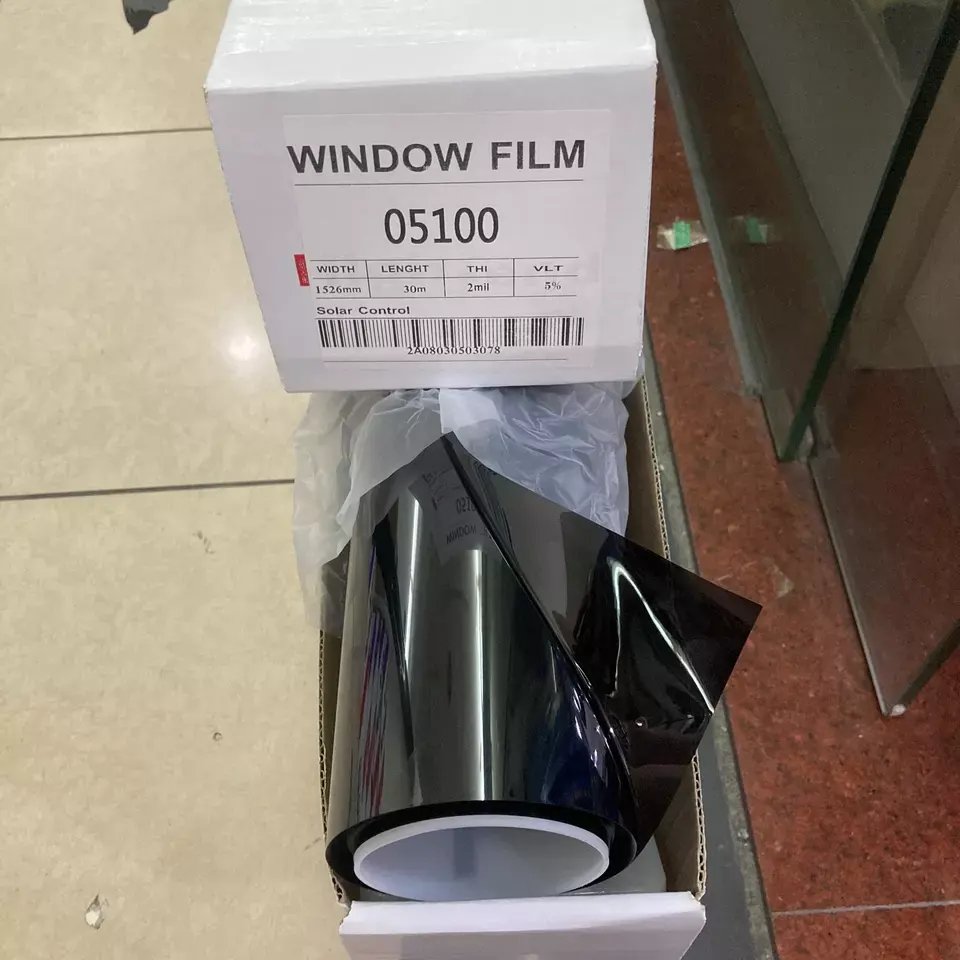 Window Film Heat Insulation UV Rejection Car Tint Polarized Solar Window Tint Nano Ceramic 3M Quality 1.52x30m Logo / Badge