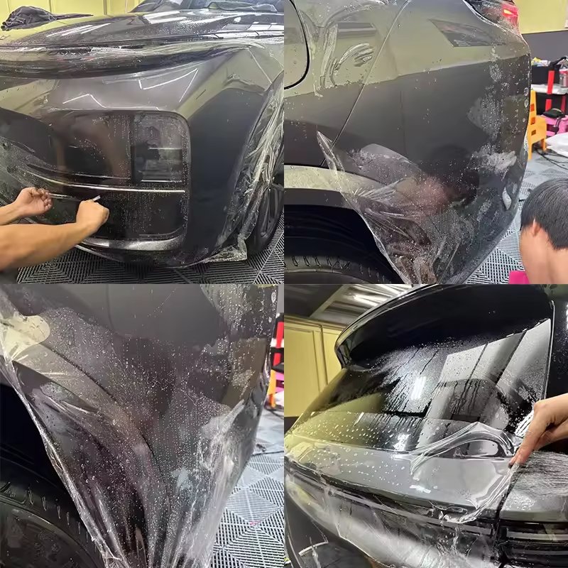 TPU PPF super hydrophobic protective film TPU PPF Top Quality Clear Self adhesive Invisible 6.5mil 7.5mil Paint Protection Film