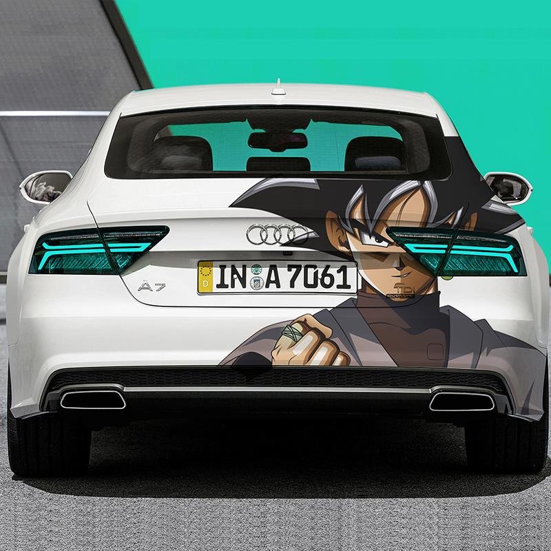 Hot Sale Custom Auto Anime Vinyl PVC Car Film Bumper Sticker Cute Design Reflective Outdoor Printing Body Film Cars Body Roll