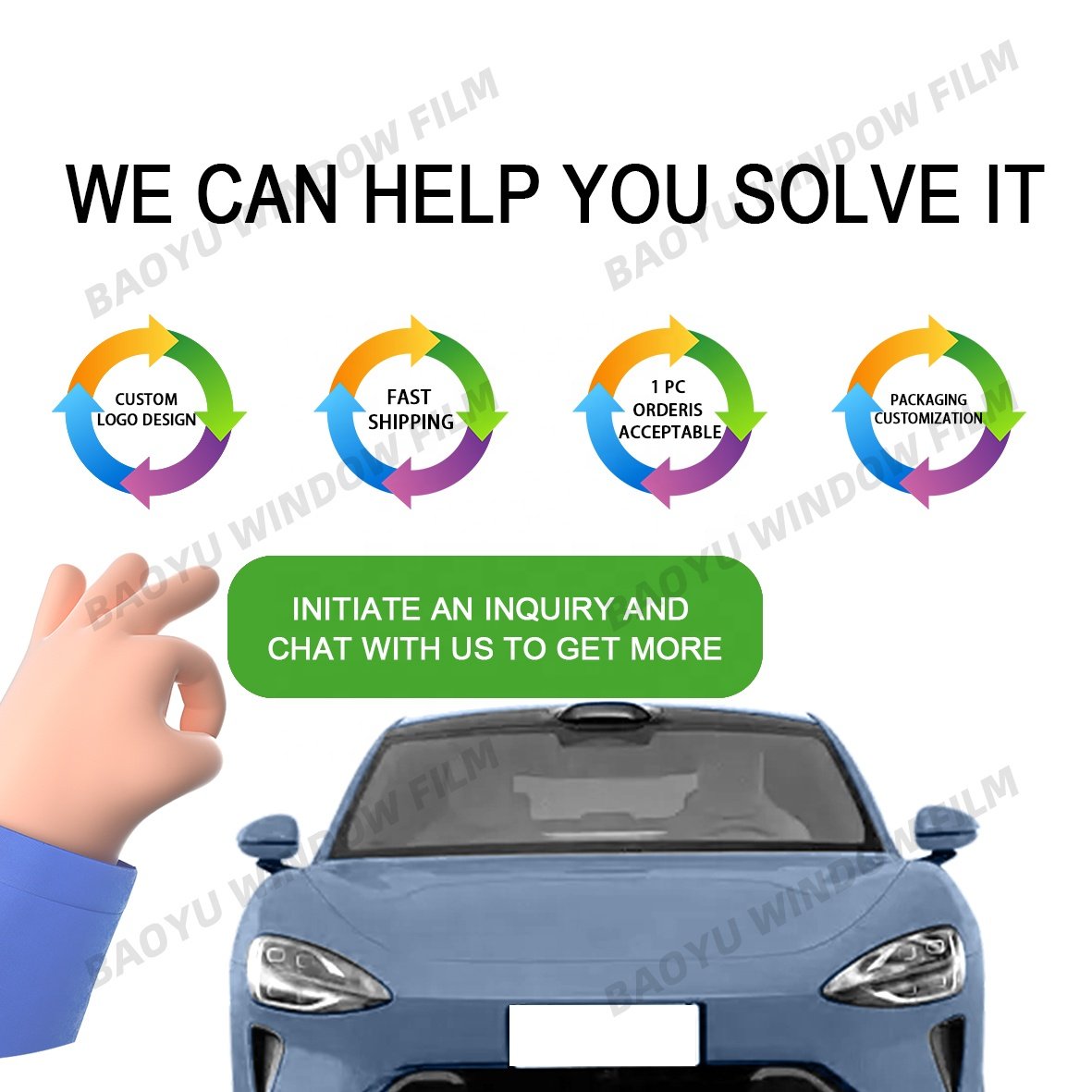 1.52m*15m tpu SUPER BRIGHT METAL GREY BLUE colored PPF self-healing car paint protection film chang color