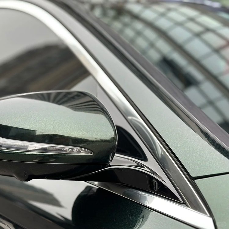 Ultra Glossy Midnight Green Automotive Pet Wrapping Film Ultra-Glossy Metallic Car Vinyl Wrap Body Anti-Scratch Color-Changing