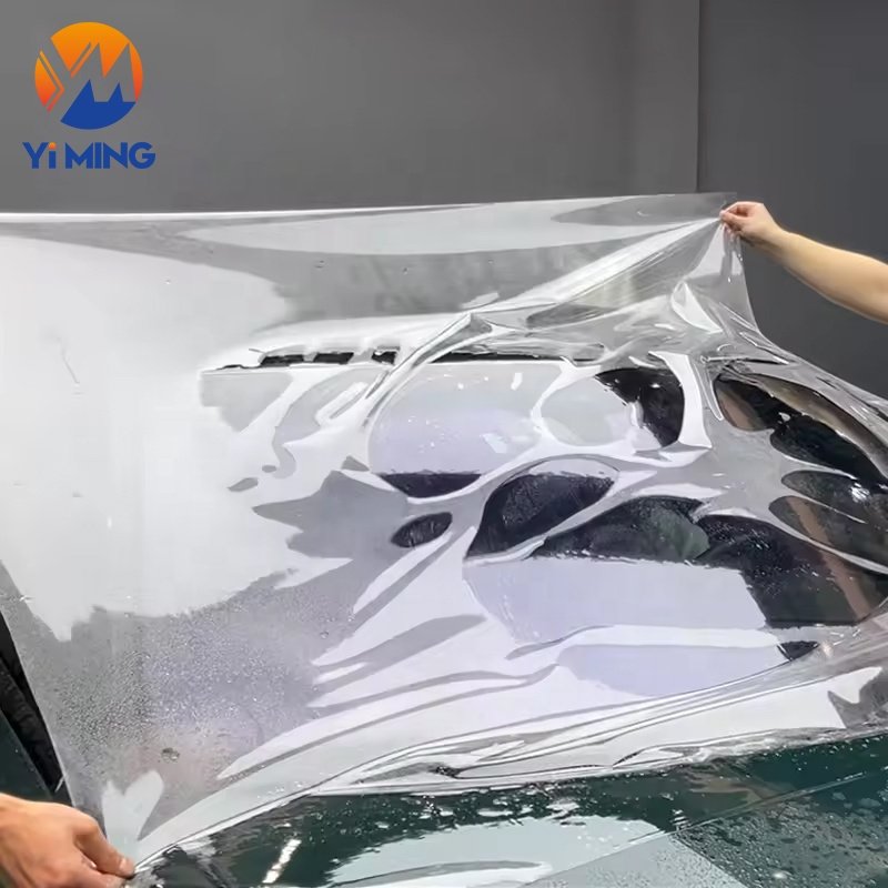 Hot Selling Anti Break Windshield Film UV Proof 6.5mil 165 microns TPU Car Window Film High Clarity Windshield Protective Film