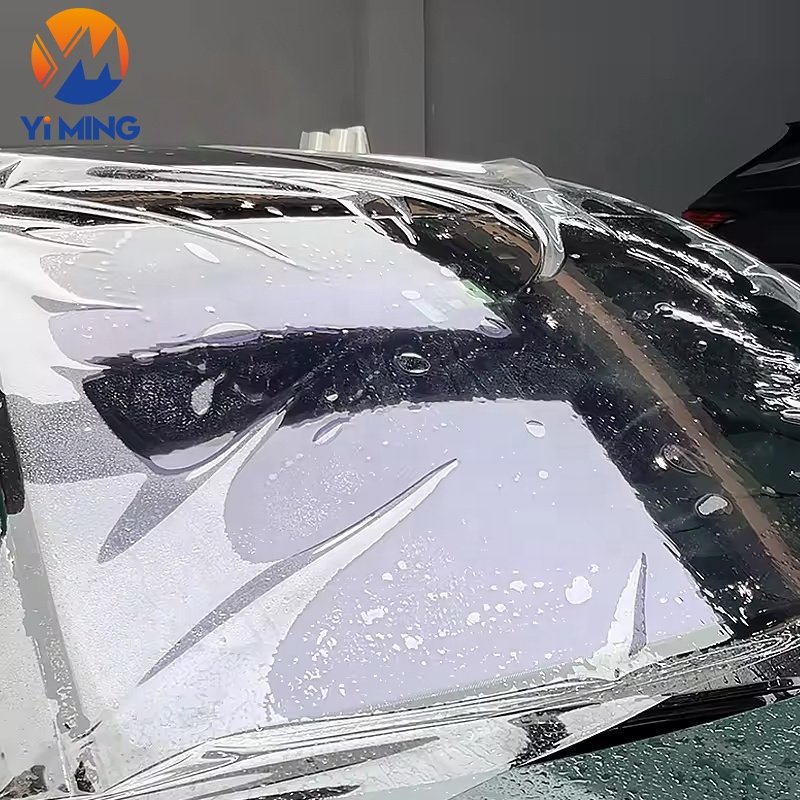 Hot Selling Anti Break Windshield Film UV Proof 6.5mil 165 microns TPU Car Window Film High Clarity Windshield Protective Film