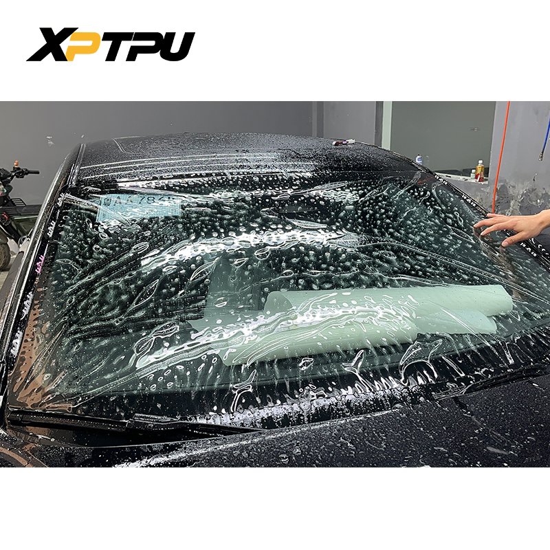 TPU Windshield Protection Sticker Explosion Proof Car Window Protection Films Anti Break TPU Windshield Film