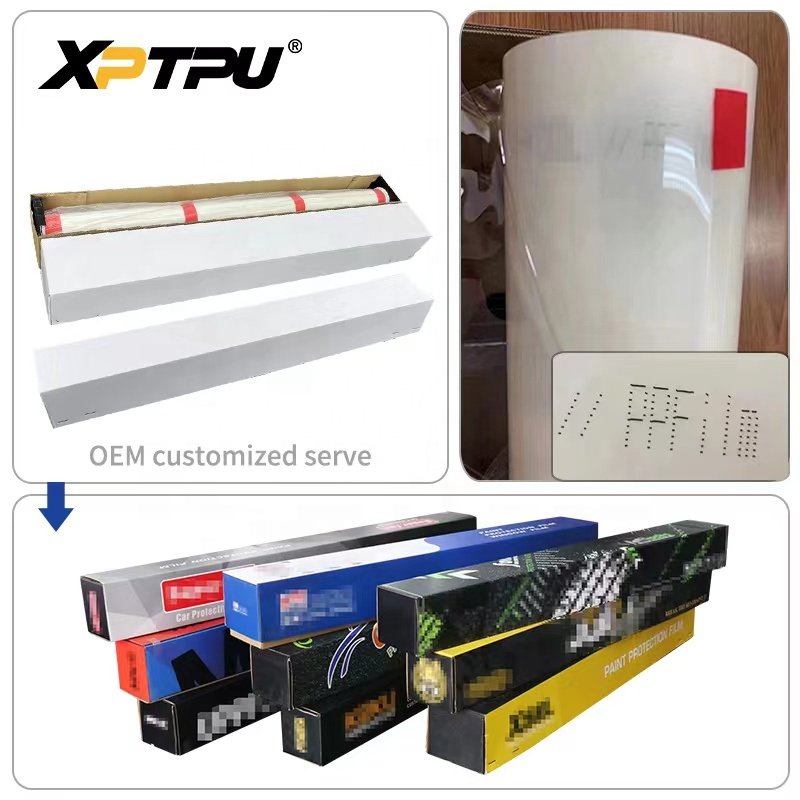 TPU Windshield Protection Sticker Explosion Proof Car Window Protection Films Anti Break TPU Windshield Film