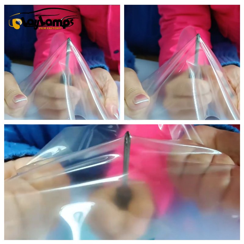 High-performance 1.52*15M Anti yellowing 6.5mil Crystal clear ppf TPU paint protection car film