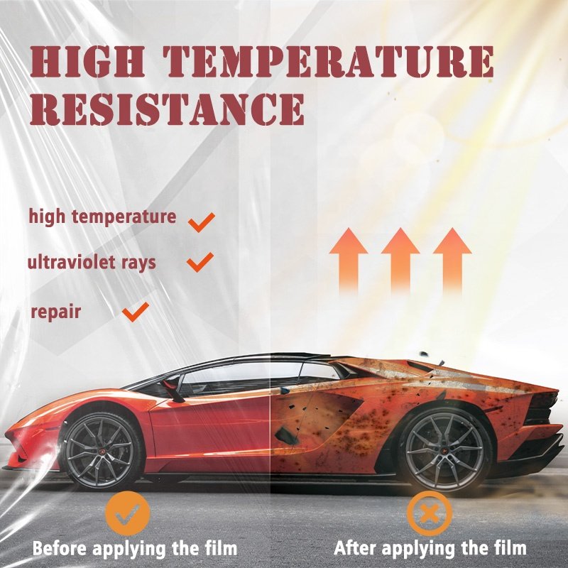 TPU Car Film 6.5-8.5mil Transparent Self-Adhesive Auto-Repaired Anti Scratch Car Paint Protection Film PPF Car Film