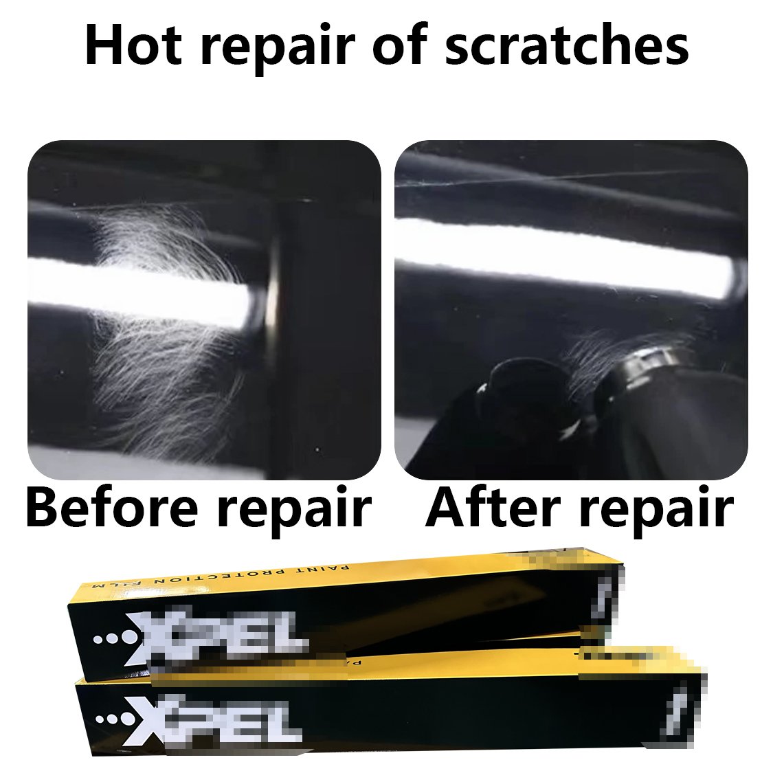 USA quality 10 Year Warranty ppf 6.5mil 7.5mil XPEL PPF Film Ultimate Plus Clear Car Protective Film Matte Black For Car Body