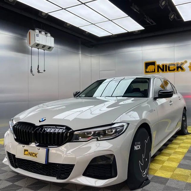 Manufacturer Air Release Channel High Gloss Wrap Film Nado Grey Car Wrap Vinyl