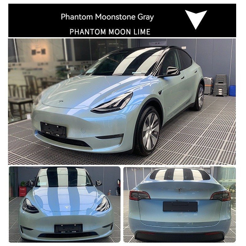 Factory wholesale 1.52*18m Phantom Grey Glamour series car film car wrap vinyl foil for sale